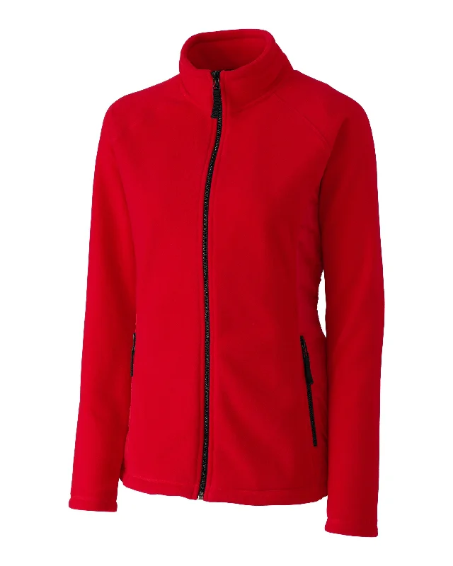 Clique Ladies' Summit Microfleece Hybrid Full Zip Jacket