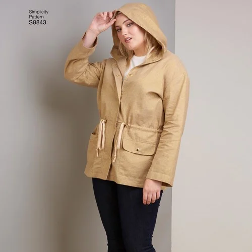 Simplicity Anorak Jacket S8843