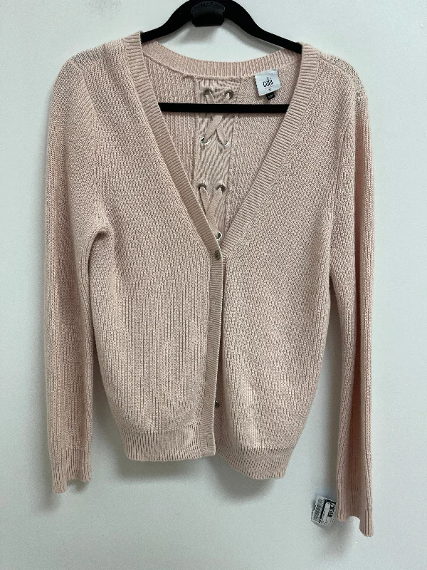 Sweater Cardigan By Cabi In Pink, Size: M