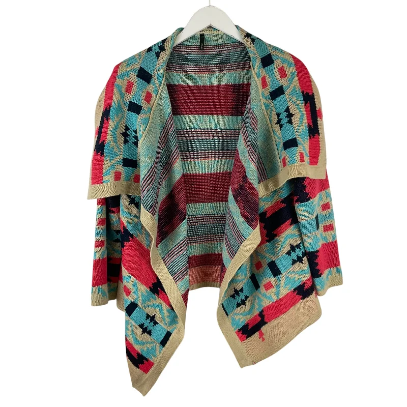 Sweater Cardigan By Clothes Mentor In Multi-colored, Size: M