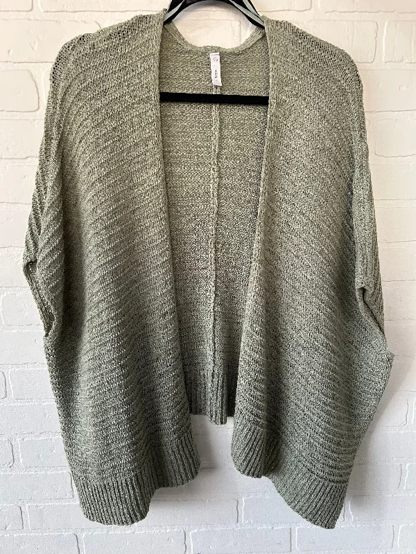 Sweater Cardigan By Wishlist In Green, Size: M