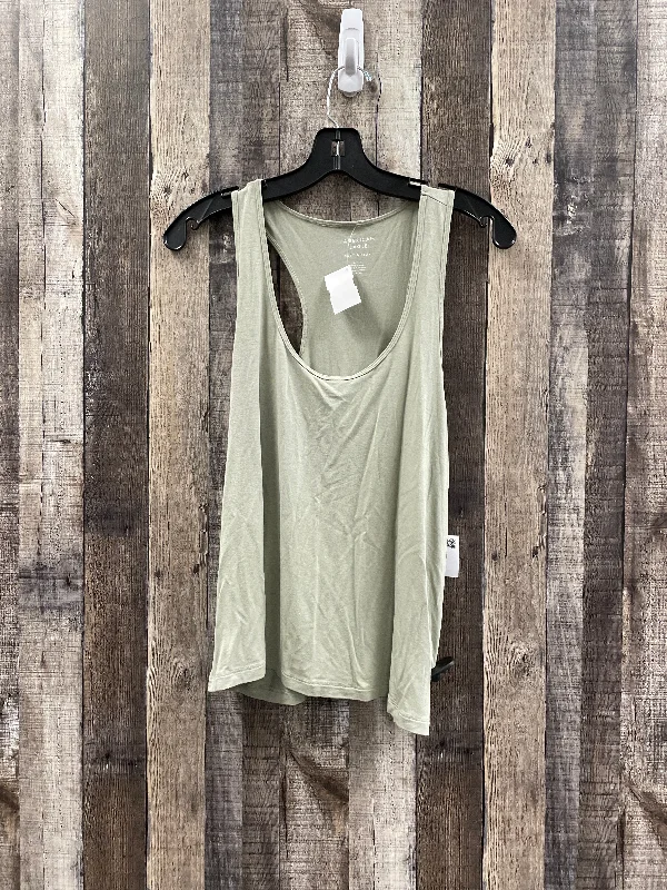 Tank Top By American Eagle In Green, Size: L