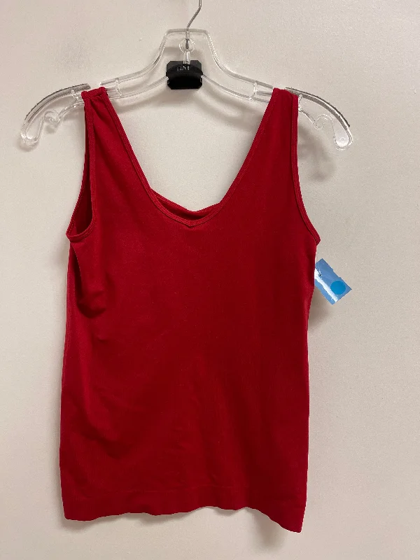 Tank Top By White House Black Market In Red, Size: S