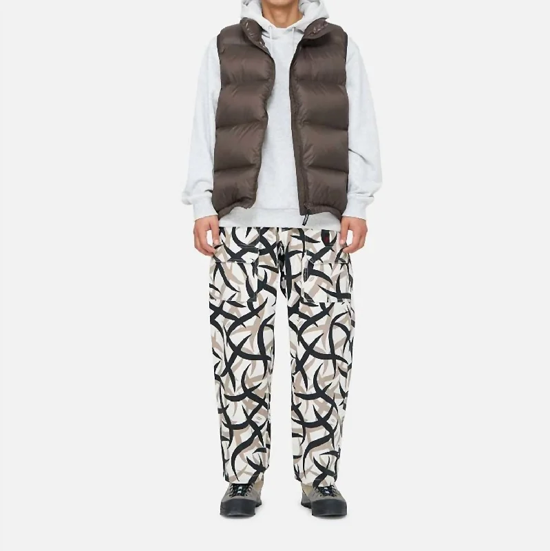 Canvas Eqt Pants In Tribal Snow