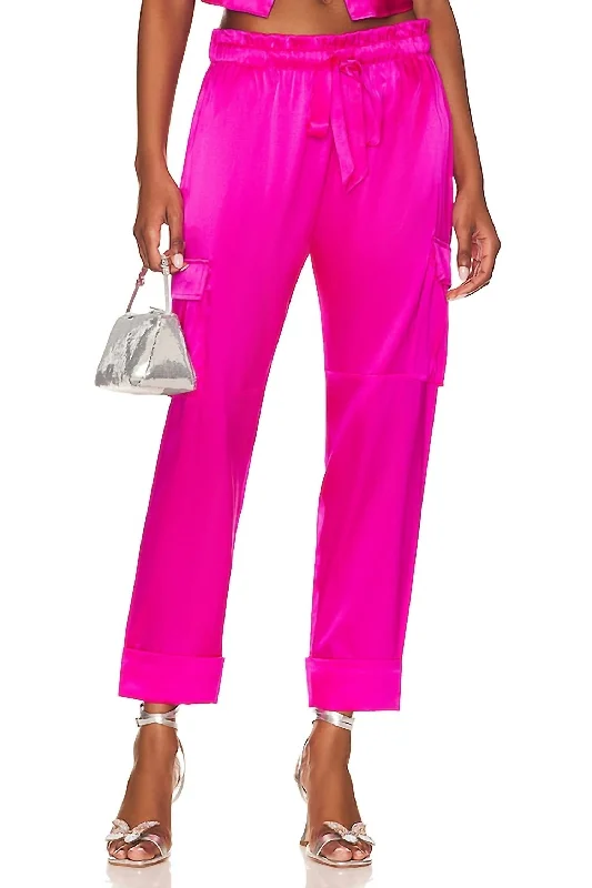 Carmen Pants In Neon Pink