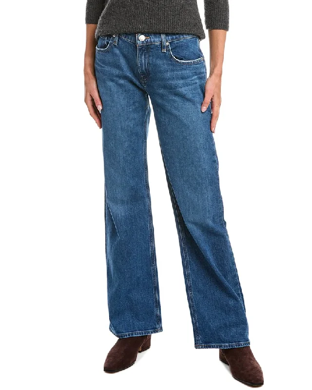 HUDSON Jeans Kelli Moon Walk Low-Rise Loose Straight Jean