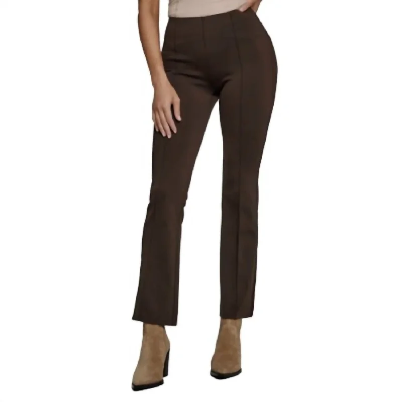 It Flare Pants In Brown