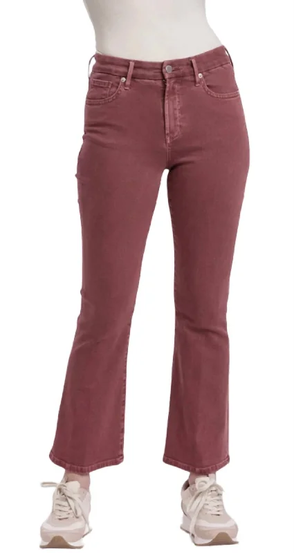 Jeanne Jeans In Intense Rust