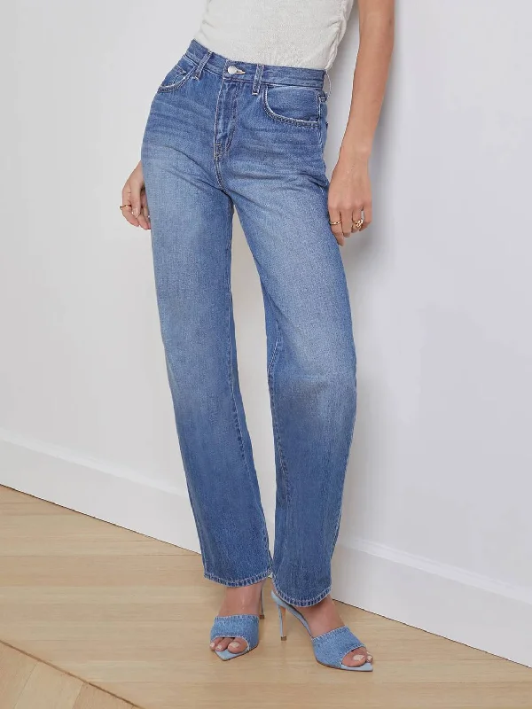 Jones Ultra High Rise Stovepipe Jean In Boyle