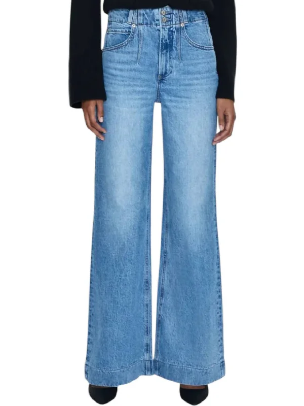 Lana High Rise Wide Leg Jeans In Gallery