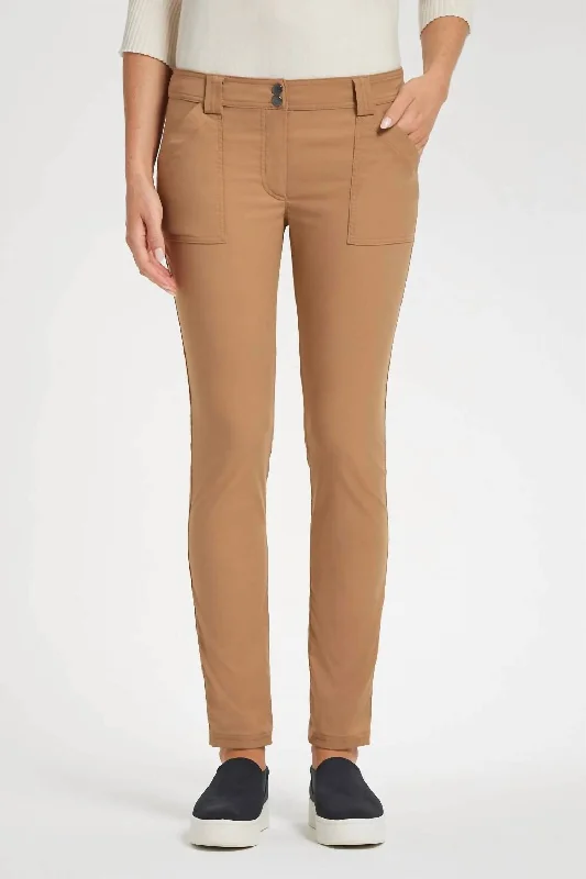 Mccall Skinny Pants In Caramel