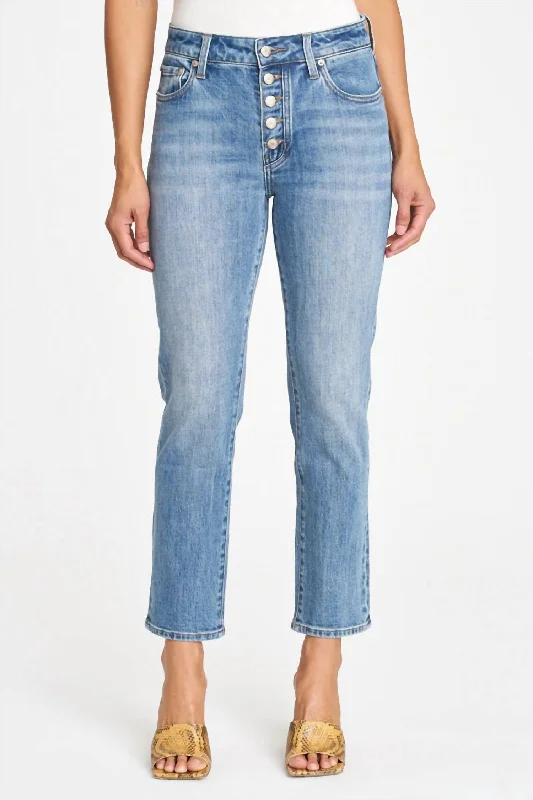 Monroe High Rise Cigarette Jean In Ladera