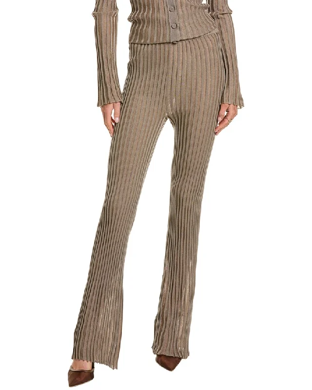 Nicholas Mireya Plaited Rib Pant