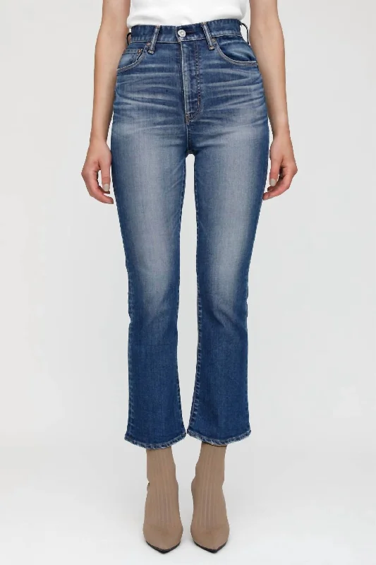 Otis Flare High Jean In Blu