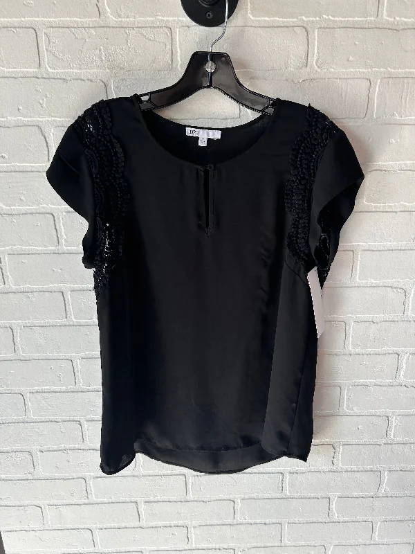 Top Short Sleeve By Dr2 In Black, Size: Medium