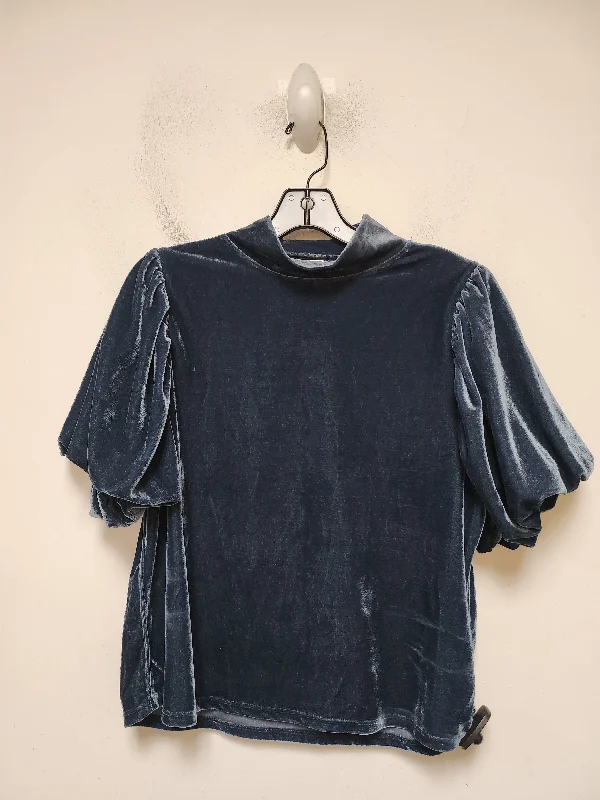 Top Short Sleeve By Free People In Blue, Size: S