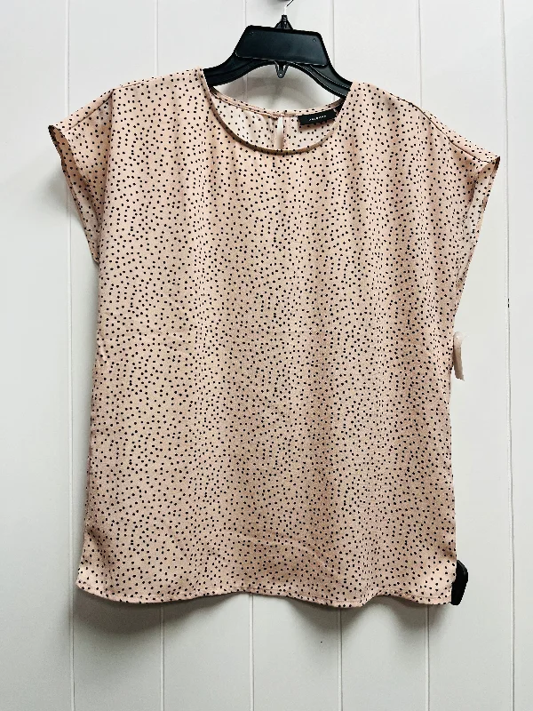 Top Short Sleeve By Halogen In Pink, Size: Xs