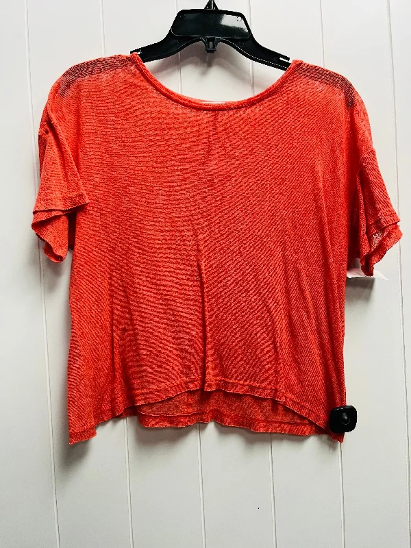 Top Short Sleeve By Project Social Tee In Red, Size: Xs